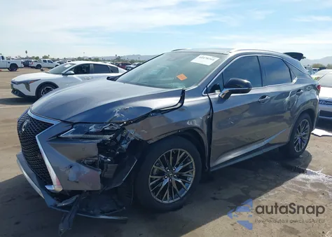2016 Lexus Rx 350 F Sport z USA, uszkodzony, nr VIN 2T2BZMCA8GC024147